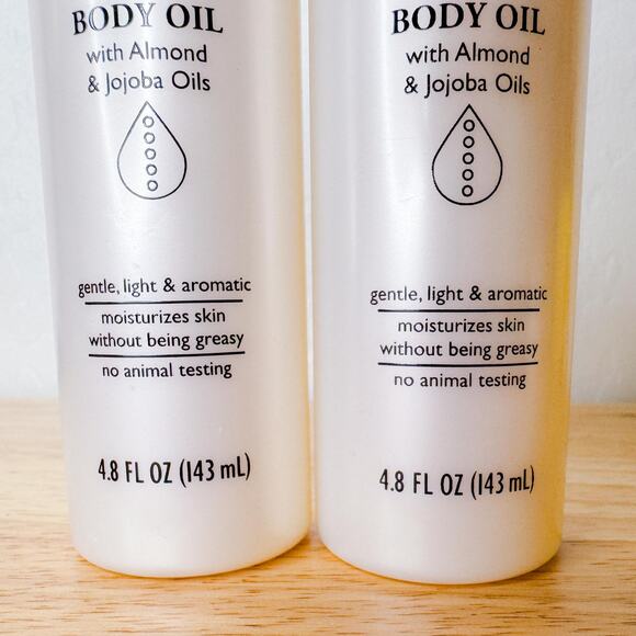 Trader Joes Exclusive Set Lemongrass Coconut Body Natural Oil Almond Jojoba NEW - Picture 2 of 6